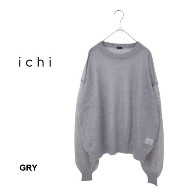ICHI シアーニット PULLOVER