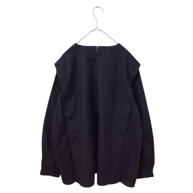 イチ ichi レディース プルオーバー ブラウス 240729 PULLOVER コットン ピンク ブラック フリーサイズ  キレイめ Aライン トップス (241218)