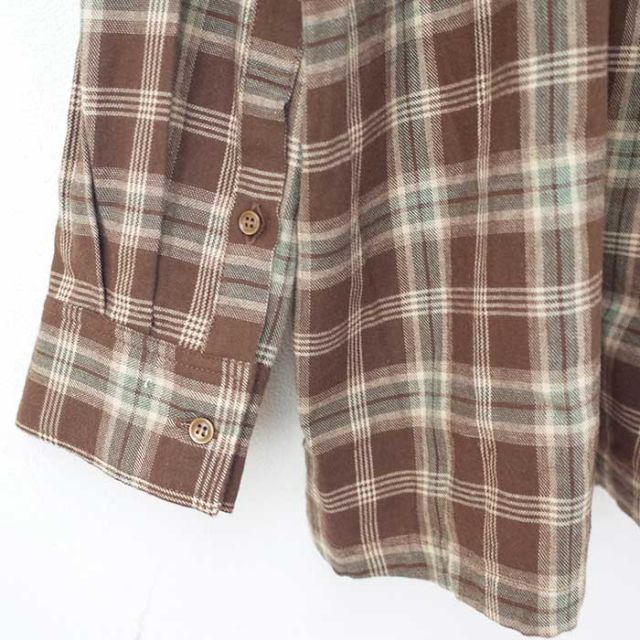 ICHI コットンビエラチェック BLOUSE