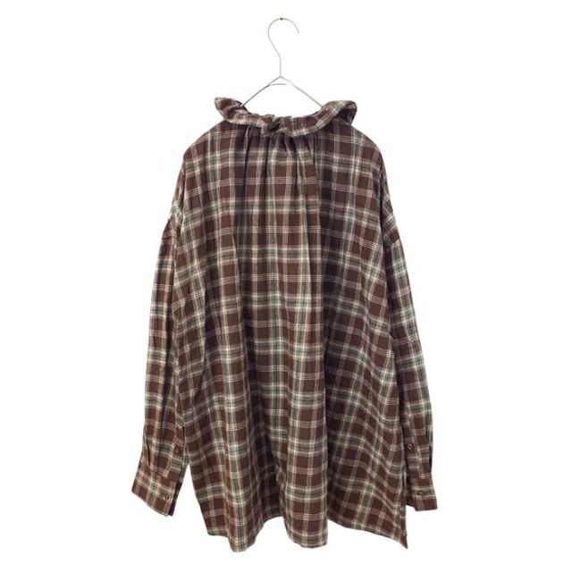 ICHI コットンビエラチェック BLOUSE