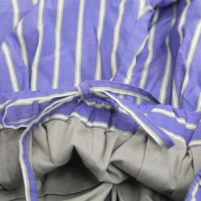 ICHI リバーシブルストライプ PANTS