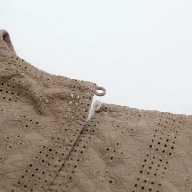 ICHI 刺繍レースオーバーダイ PULLOVER