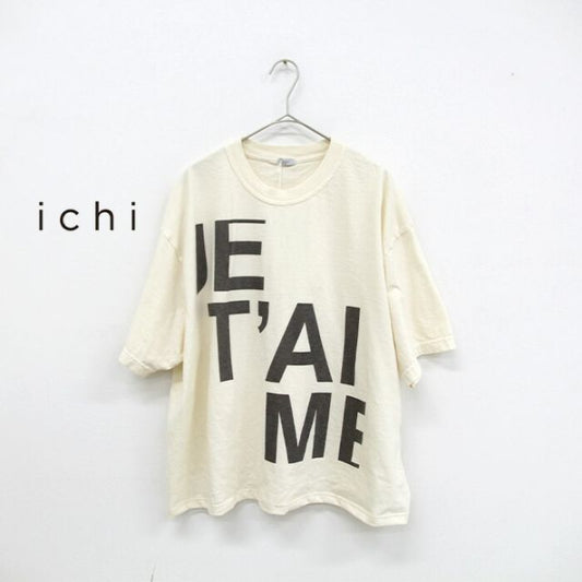 イチ tシャツ ichi 241148 ピグメントダイ T-SHIRT レディース メール便 半袖 (250328)