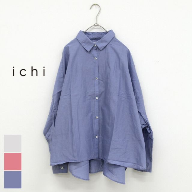 イチ シャツ ichi 241118 コーマローン SHIRT レディース 長袖 メール便 (250328)