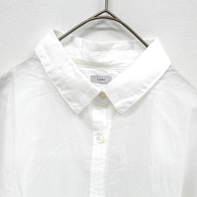 イチ シャツ ichi 241118 コーマローン SHIRT レディース 長袖 メール便 (250328)
