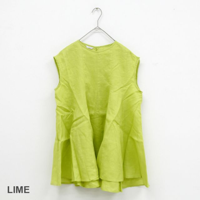 ICHI ポプリン SLEEVE LESS PULLOVER