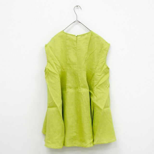ICHI ポプリン SLEEVE LESS PULLOVER