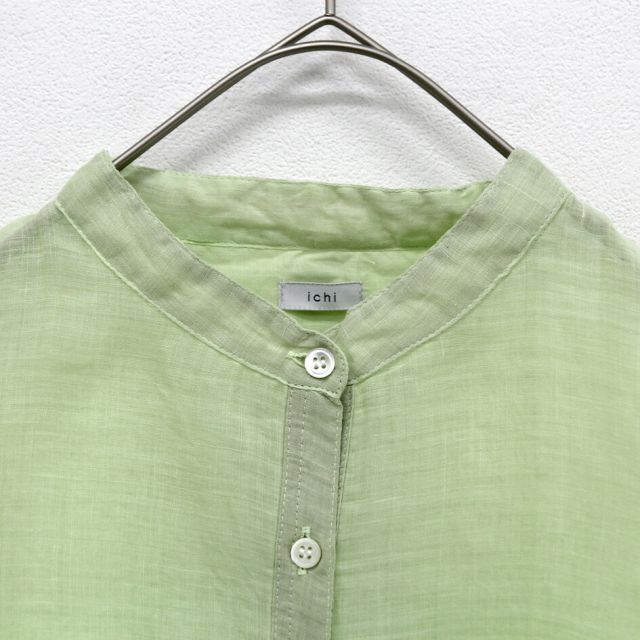 イチ シャツ レディース ICHI 241229 ポプリン SHIRTS レディース 麻 リネン リネンシャツ 麻 メール便 夏 ゆったり 涼しいシャツ ポプリンシャツ 羽織 大人カジュアル 涼しい ナチュラルカラー リネン(250509)