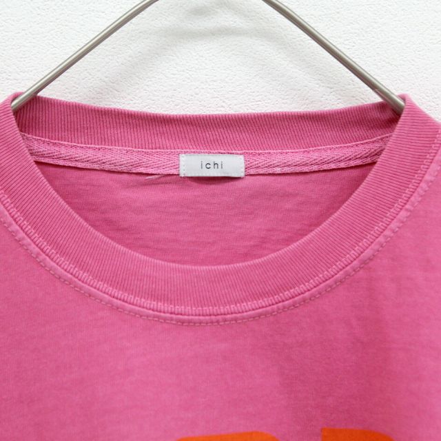 イチ tシャツ ICHI 241253 ピグメント T-SHIRT レディース 半袖 メール便 (250509)