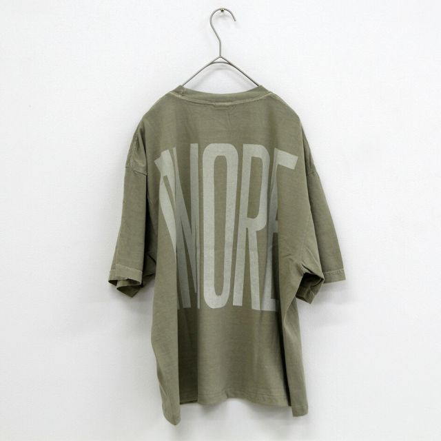 イチ 半袖 Tシャツ レディース ICHI 241254 ピグメント T-SHIRT ichi tシャツ ゆったり ヴィンテージ カジュアル 大人 おしゃれ 夏 ロゴプリント ciao 体型カバー かわいい(250509)