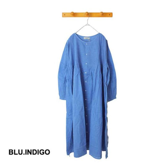 イチアンティークス レディース シャツ ワンピースichi Antiquites [ 700933 ] KHADI COTTON PLANT DYE DRESS チュニック [220307]