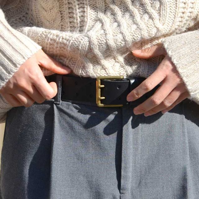 ベルト レディースベルト イチアンティークス レザーベルト ICHI Antiquites Lether Belt 500000 牛革 ユニセックス レディース カジュアル 太 おしゃれ レザー シンプル ブラウン 黒 茶 ウエストマーク ナチュラル 女性 プレゼント (240118)