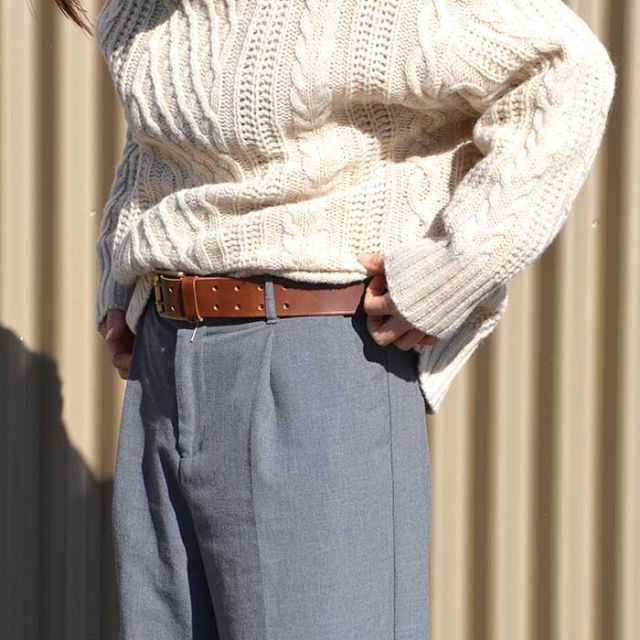 ベルト レディースベルト イチアンティークス レザーベルト ICHI Antiquites Lether Belt 500000 牛革 ユニセックス レディース カジュアル 太 おしゃれ レザー シンプル ブラウン 黒 茶 ウエストマーク ナチュラル 女性 プレゼント (240118)