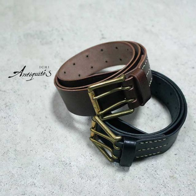 ベルト レディースベルト イチアンティークス レザーベルト ICHI Antiquites Lether Belt 500000 牛革 ユニセックス レディース カジュアル 太 おしゃれ レザー シンプル ブラウン 黒 茶 ウエストマーク ナチュラル 女性 プレゼント (240118)