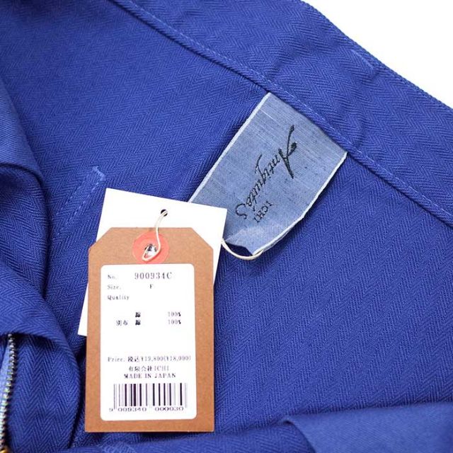 ICHIANTIQUITES HERRINGBONE GARMENT DYE PT