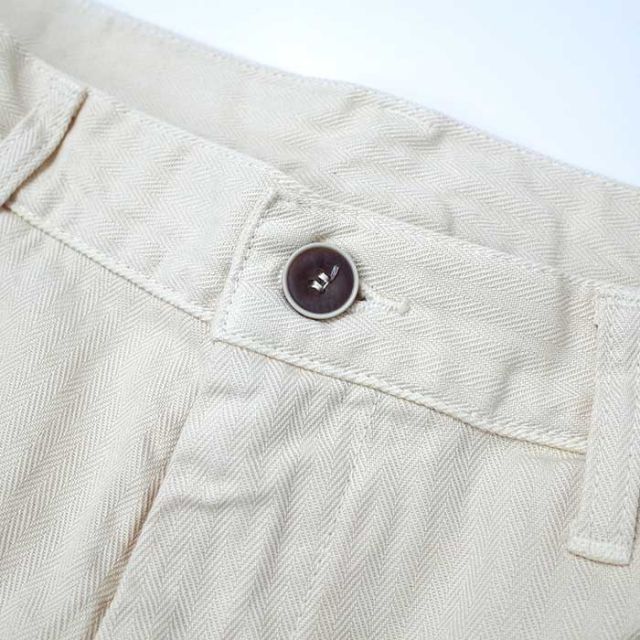 ICHIANTIQUITES HERRINGBONE GARMENT DYE PT