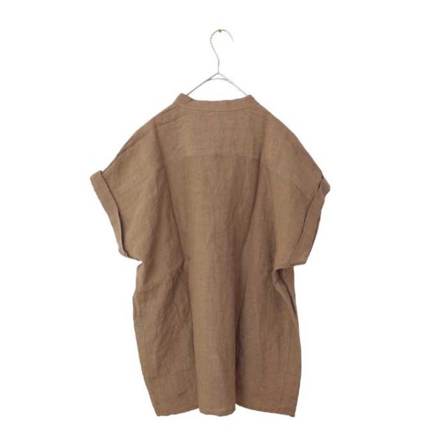イチアンティークス シャツ レディース ichi antiquites 901102 LINEN NATURAL WASHER SH (240429)
