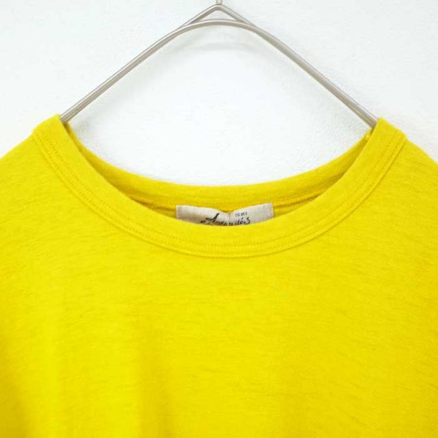 イチアンティークス プルオーバー 長袖Tシャツ ロンt レディース ichi antiquites 1000362 LOOSE P/O ルーズプルオーバー ゆったり マスタード ナチュラル フリーサイズ (240826)