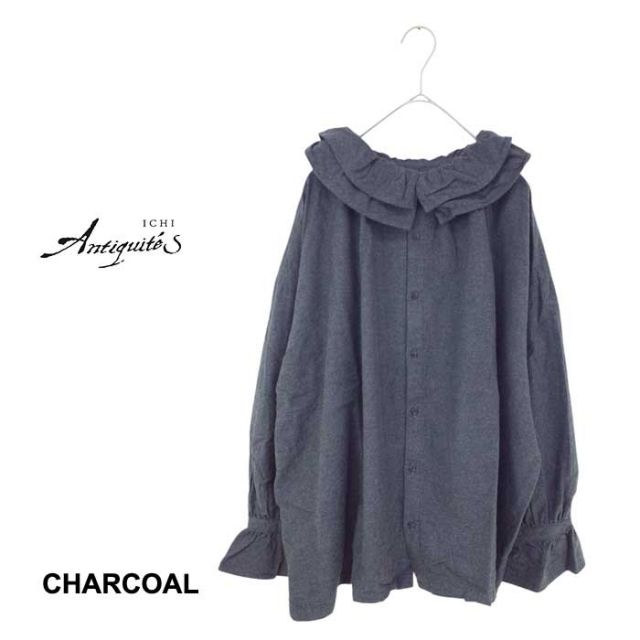 ICHIANTIQUITES C/YAK WOOL 2WAY BLOUSE