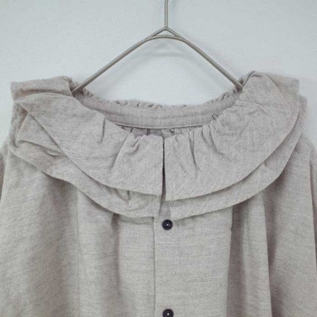 ICHIANTIQUITES C/YAK WOOL 2WAY BLOUSE