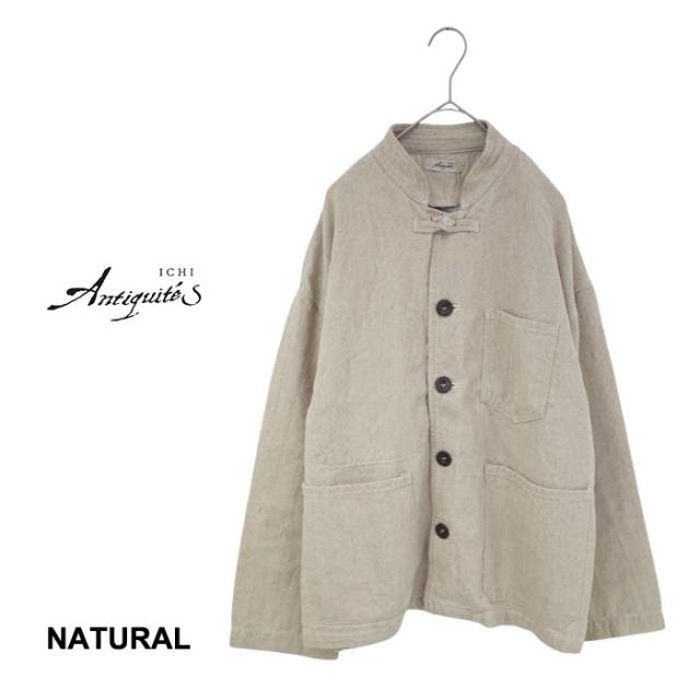 イチアンティークス ジャケット レディース ichi Antiquites 1000611 C/L VINTAGE TWILL JACKET (241023)