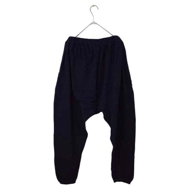 イチアンティークス パンツ ICHI ANTIQUITES 1000646 PANTS コットン サルエルパンツ イージーパンツ ウエストゴム ゆったり ルームウエア フリーサイズ (241107)