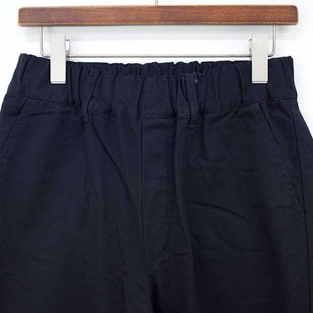 イチアンティークス パンツ ICHI ANTIQUITES 1000338 OKAYAMA MADE CROPPED SARROUEL PANTS コットン クロップドサルエルパンツ 日本製 フリー ブラック ベージュ (241107)