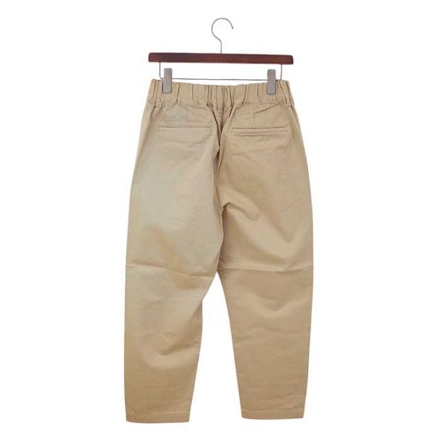イチアンティークス パンツ ICHI ANTIQUITES 1000338 OKAYAMA MADE CROPPED SARROUEL PANTS コットン クロップドサルエルパンツ 日本製 フリー ブラック ベージュ (241107)