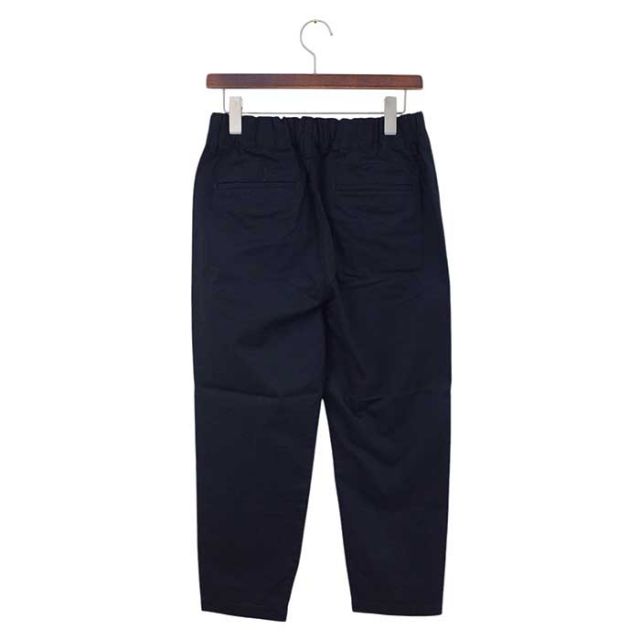 イチアンティークス パンツ ICHI ANTIQUITES 1000338 OKAYAMA MADE CROPPED SARROUEL PANTS コットン クロップドサルエルパンツ 日本製 フリー ブラック ベージュ (241107)