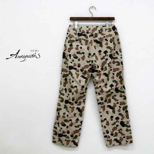 イチアンティークス パンツ ICHI ANTIQUITES 1000933 CAMO PANTS レディース カモ柄 (250130)