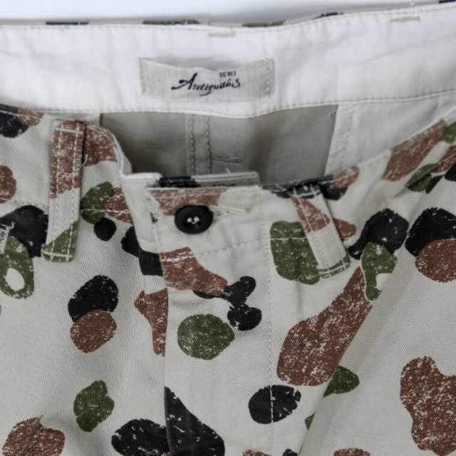 イチアンティークス パンツ ICHI ANTIQUITES 1000933 CAMO PANTS レディース カモ柄 (250130)