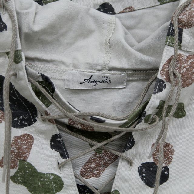 イチアンティークス ジャケット ichi Antiquites 1000930 CAMO PULLOVER レディース カモ柄 プルオーバー (2502)