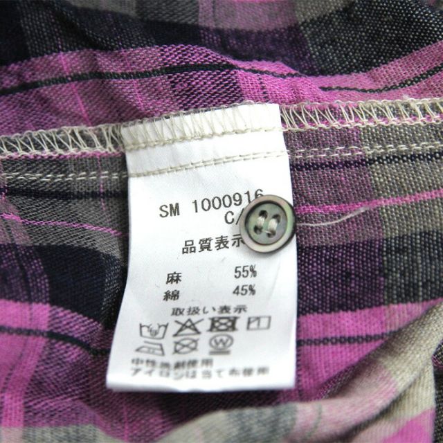 イチアンティークス ワンピース ICHI ANTIQUITES 1000916 L/C TARTAN DRESS レディース タータンドレス (2502)