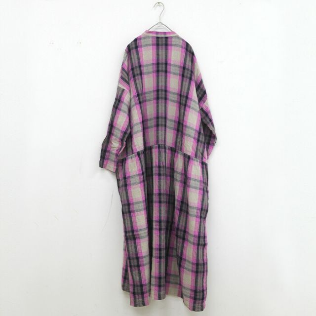 イチアンティークス ワンピース ICHI ANTIQUITES 1000916 L/C TARTAN DRESS レディース タータンドレス (2502)