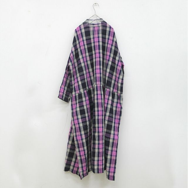 イチアンティークス ワンピース ICHI ANTIQUITES 1000916 L/C TARTAN DRESS レディース タータンドレス (2502)