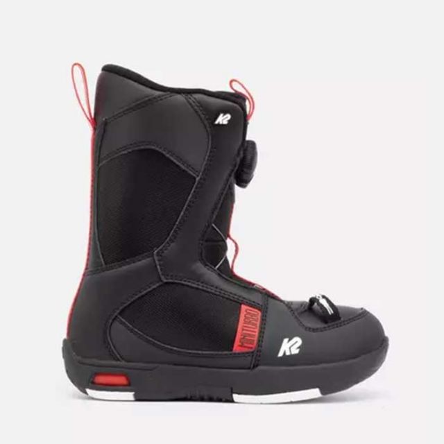 K2 キッズ スノーボード ブーツ 22-23 MINI TURBO BOOTS BLK ミニターボ ジュニア ユース スノボ boots [221103]