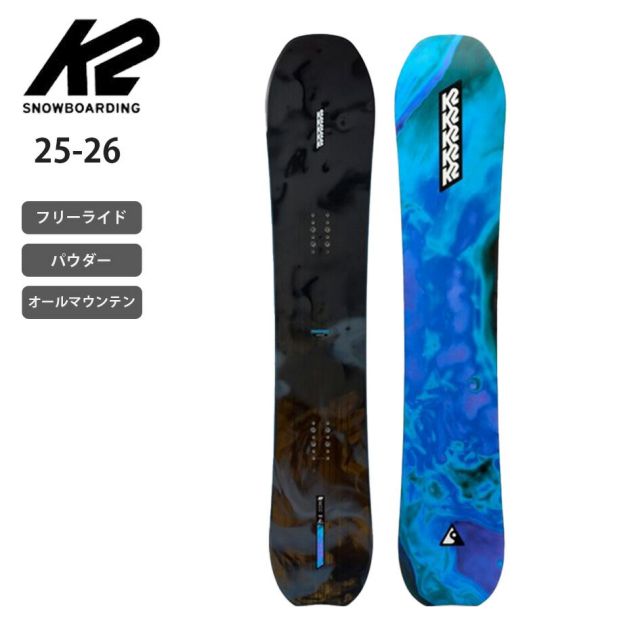 ケイツー K2 パスポート ユニセックス スノーボード 2026 フリーライド パウダー オールマウンテン コンビネーションキャンバー 中上級者向け PASSPORT Q 154