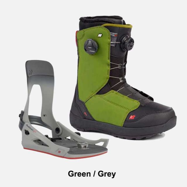 K2 メンズ ステップインセット BOUNDARY CLICKER X HB バウンダリー クリッカー ビンディング セット スノボ boots bindling