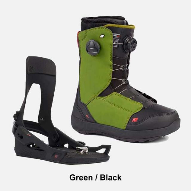 K2 メンズ ステップインセット BOUNDARY CLICKER X HB バウンダリー クリッカー ビンディング セット スノボ boots bindling