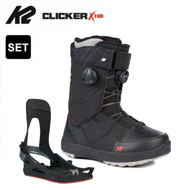 K2 メンズ ステップイン スノーボードブーツ MAYSIS CLICKER X HB メイシス クリッカー ビンディング セット スノボ boots bindling