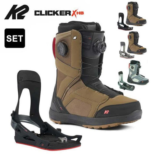 メンズ K2 ステップインセット BOUNDARY CLICKER X HB バウンダリー クリッカー