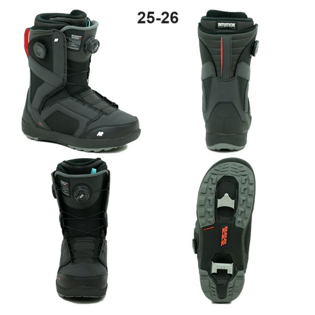 K2 バウンダリー ステップイン ブーツ ビンディング セット メンズ BOUNDARY CLICKER X HB / CLICKER X HB スノボ BLACK ブラック [231004]