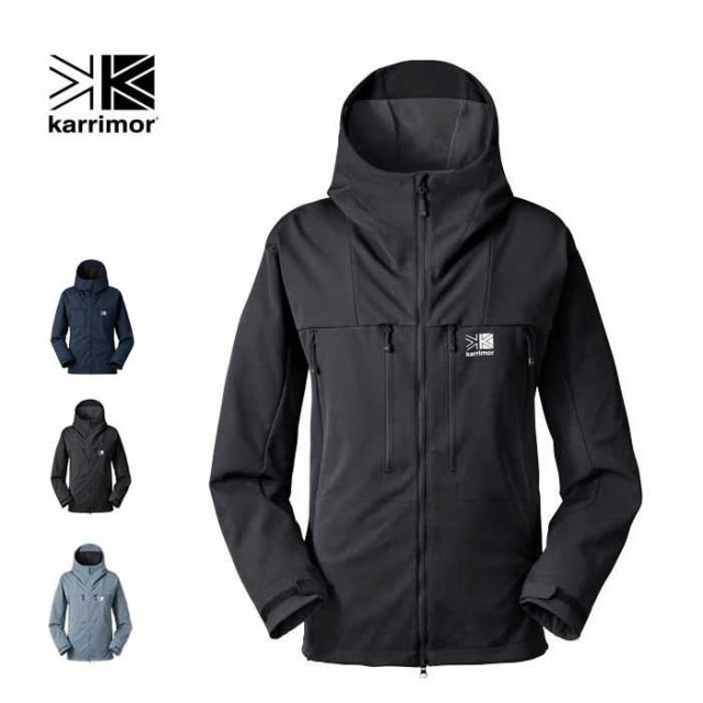 カリマー アウター Karrimor [ 101429 ] arete ventilation parka アリート ベンチレーション パーカー ソフトシェル ジャケット メンズ  [230910]