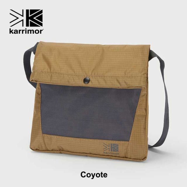カリマー サコッシュ Karrimor 501065 TC sacoche M ポーチ メンズ レディース ユニセックス ナイロン スマホ ミニバッグ 斜め掛け 肩掛け 薄型 軽量 丈夫 多収納 ショルダーバック スマホポーチ ウエストバッグ ボディバッグ お出かけ メール便 (240228)