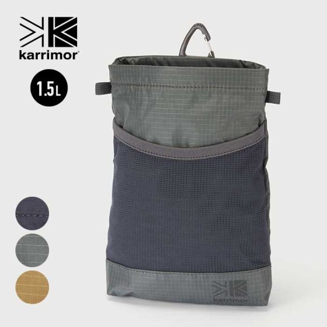 カリマー ポーチ Karrimor 501070 TC hip belt pouch ヒップベルトポーチ メンズ  レディース ユニセックス アクセサリー トレッキング 登山 500mlペットボトル収納 メール便 (240228)