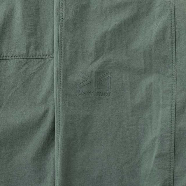 カリマー アウター Karrimor 101532 softshell zip-up ソフトシェル ジップアップ スタンドカラー メンズ ナイロン 2WAY 防風 ストレッチ 登山 旅行 キャンプ (240228)