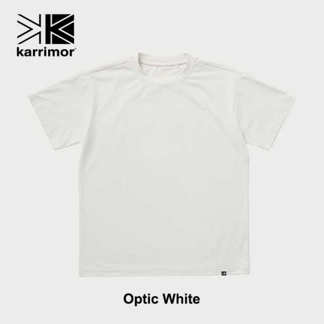 カリマー Karrimor Tシャツ メンズ 101535 コンフォート リラックス comfort relax S/S T ポリエステル ストレッチ 抗菌 防臭 ブラック ホワイト グリーン M / L / XL 春夏 メール便 (240404)