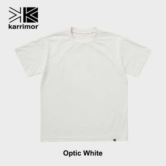 カリマー Karrimor Tシャツ メンズ 101535 コンフォート リラックス comfort relax S/S T ポリエステル ストレッチ 抗菌 防臭 ブラック ホワイト グリーン M / L / XL 春夏 メール便 (240404)