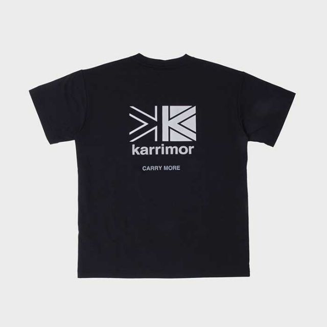 カリマー Karrimor Tシャツ メンズ 101535 コンフォート リラックス comfort relax S/S T ポリエステル ストレッチ 抗菌 防臭 ブラック ホワイト グリーン M / L / XL 春夏 メール便 (240404)