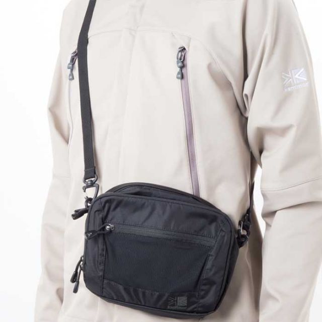 カリマー フロントバッグ KARRIMOR 501071 TC front bag 3L メンズ レディース ユニセックス ショルダーバッグ ヒップバッグ トレッキング ポーチ ブラック コヨーテ 登山 (240908)
